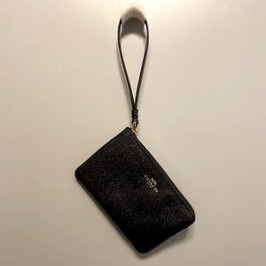 Coach Wristlet - Black (New With Tags)